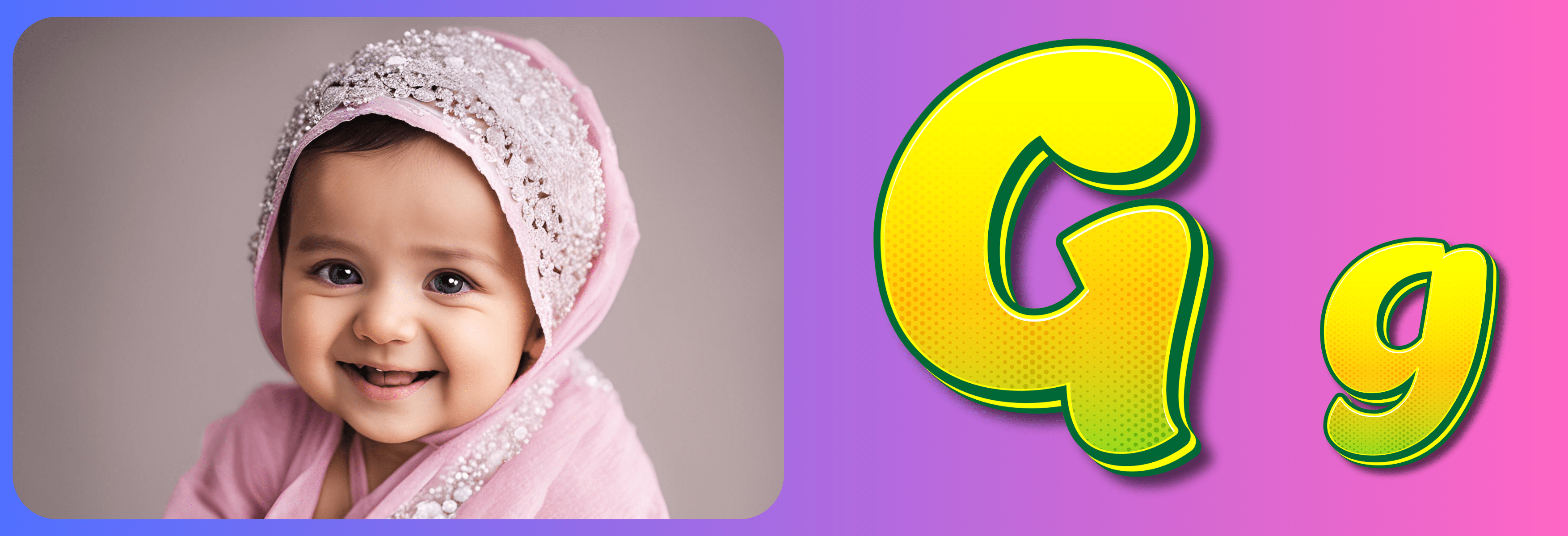 unique muslim baby girl names starting with g