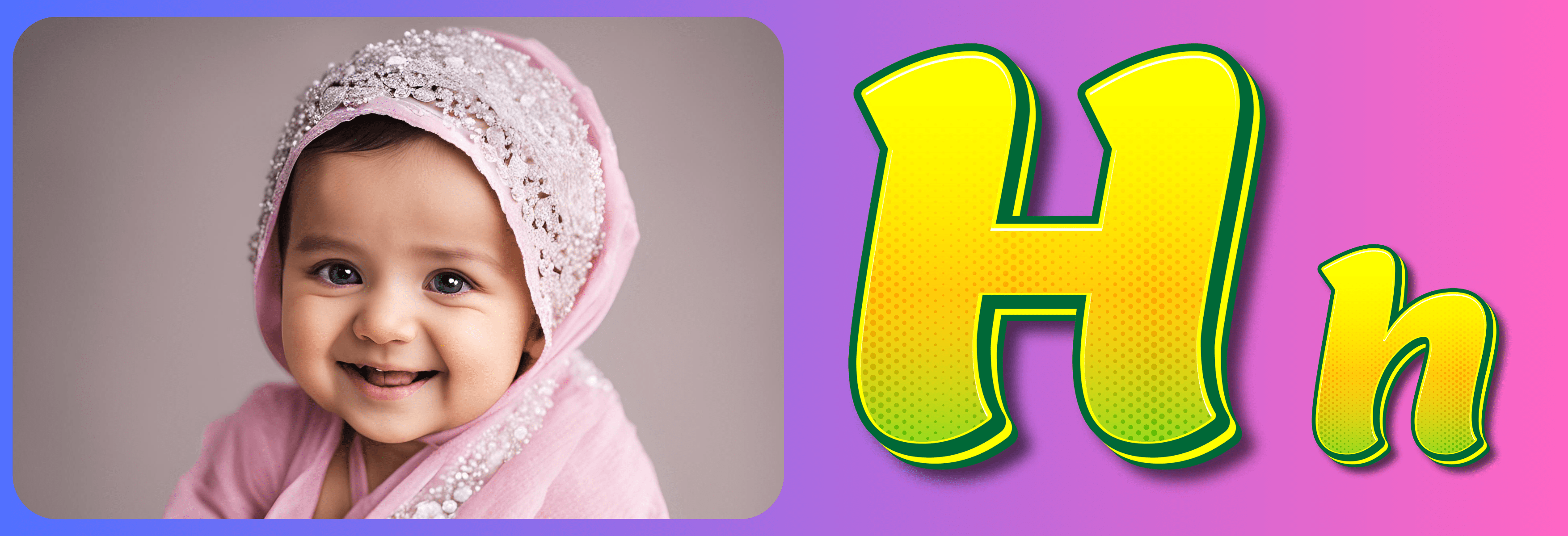 unique muslim baby girl names starting with h